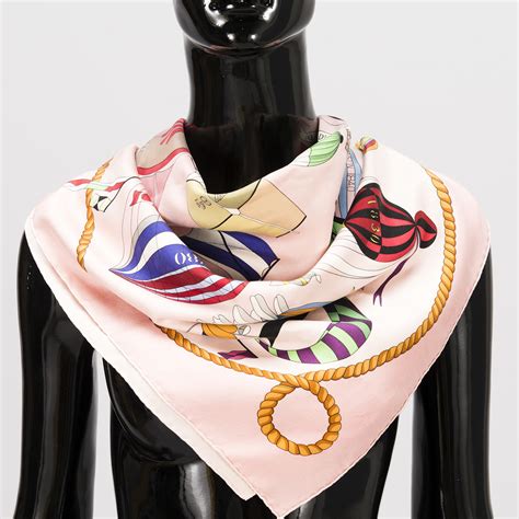 les folies du ciel hermes scarf|Les Folies du Ciel double face scarf 90 .